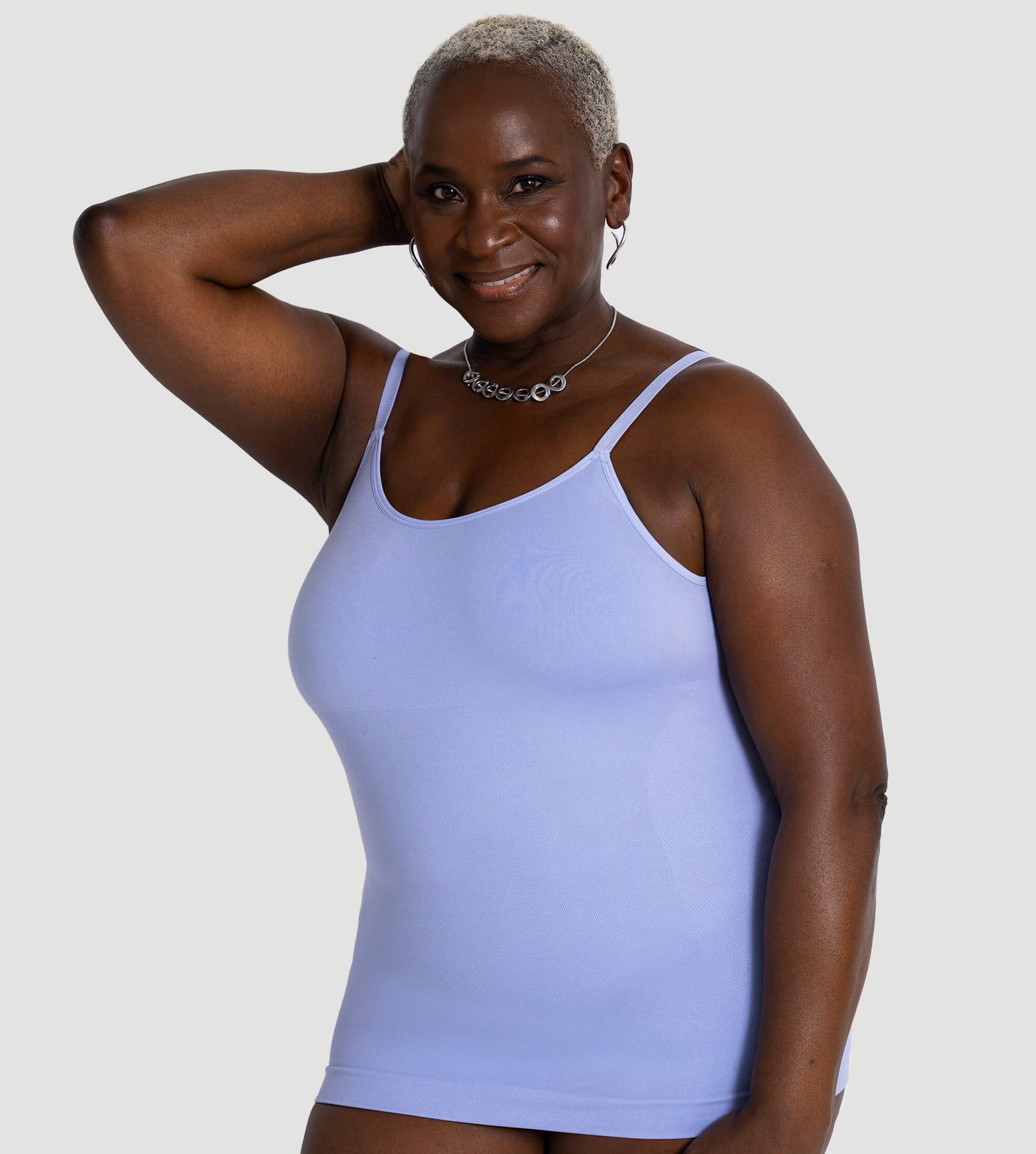 طقم مكون من قطعتين من القمصان الداخلية ذات الرقبة المستديرة لتشكيل الجسم يوميًا