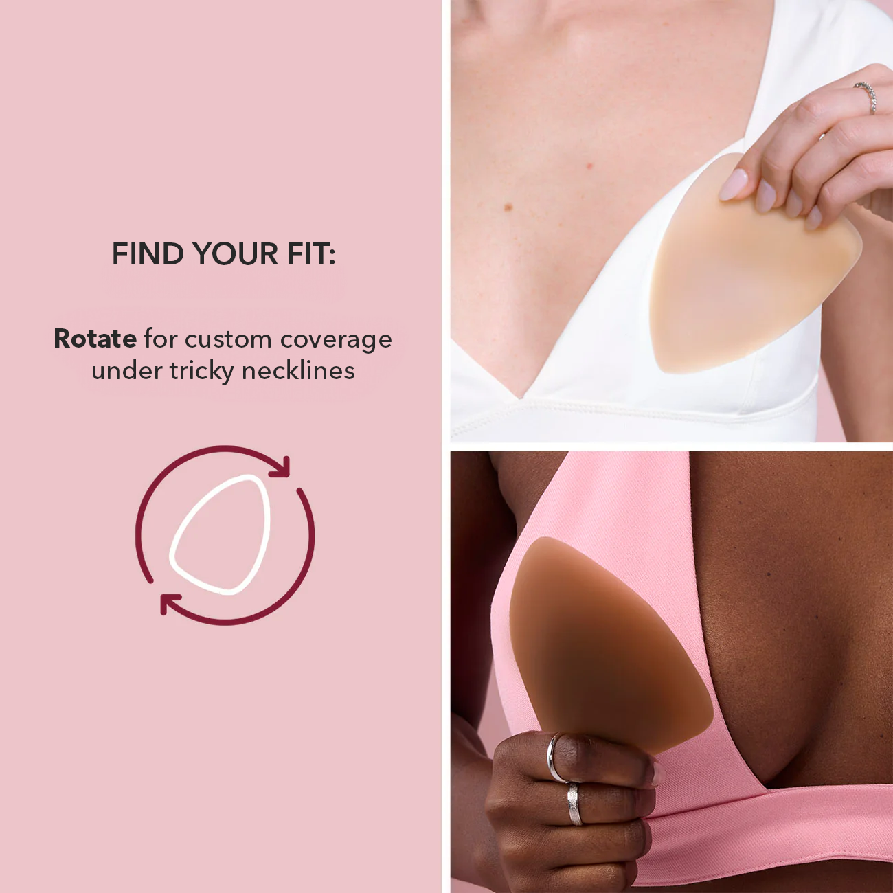 Triangle Combo Nipple Covers Set