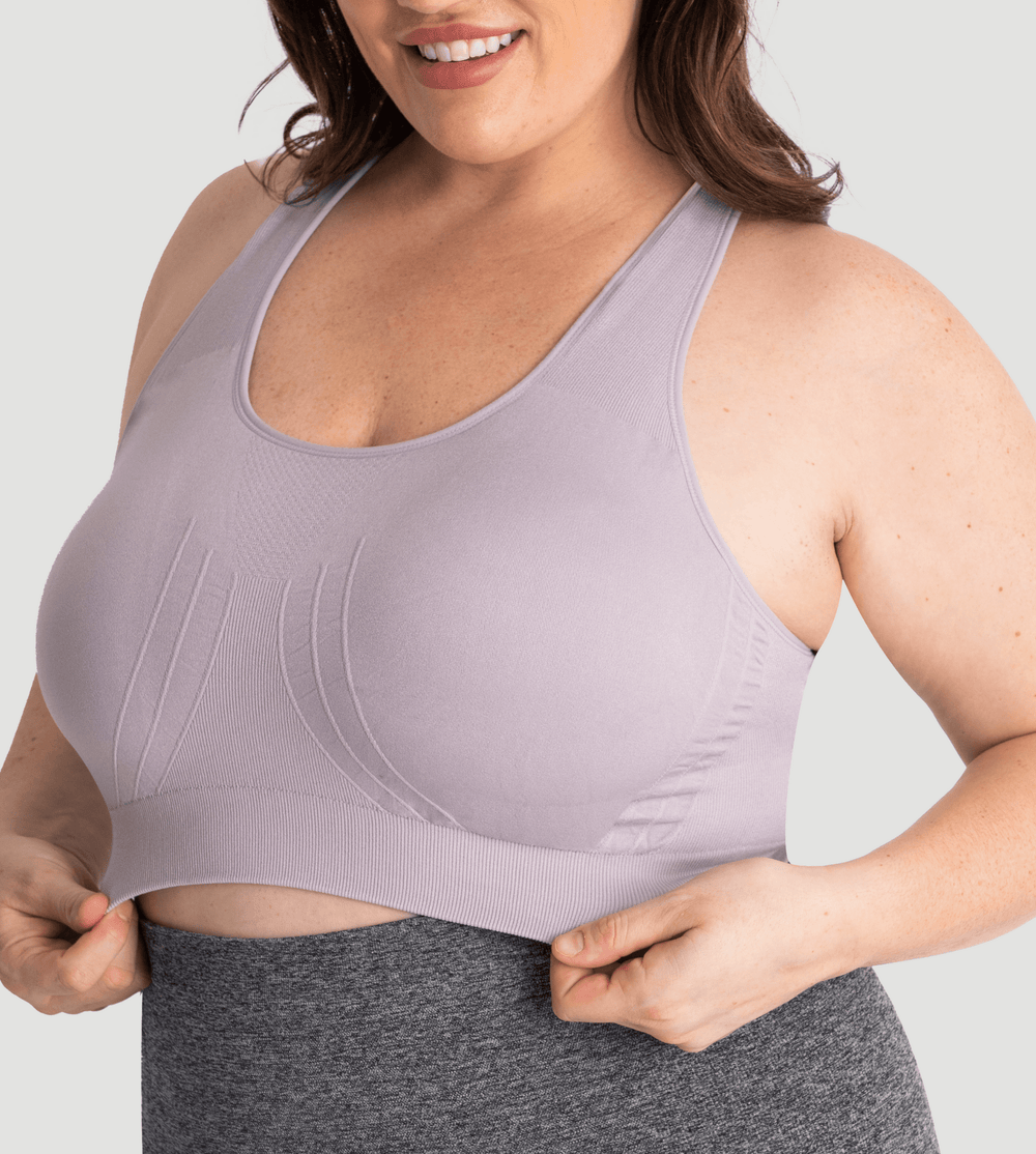 Seamless Racerback Sports Bra