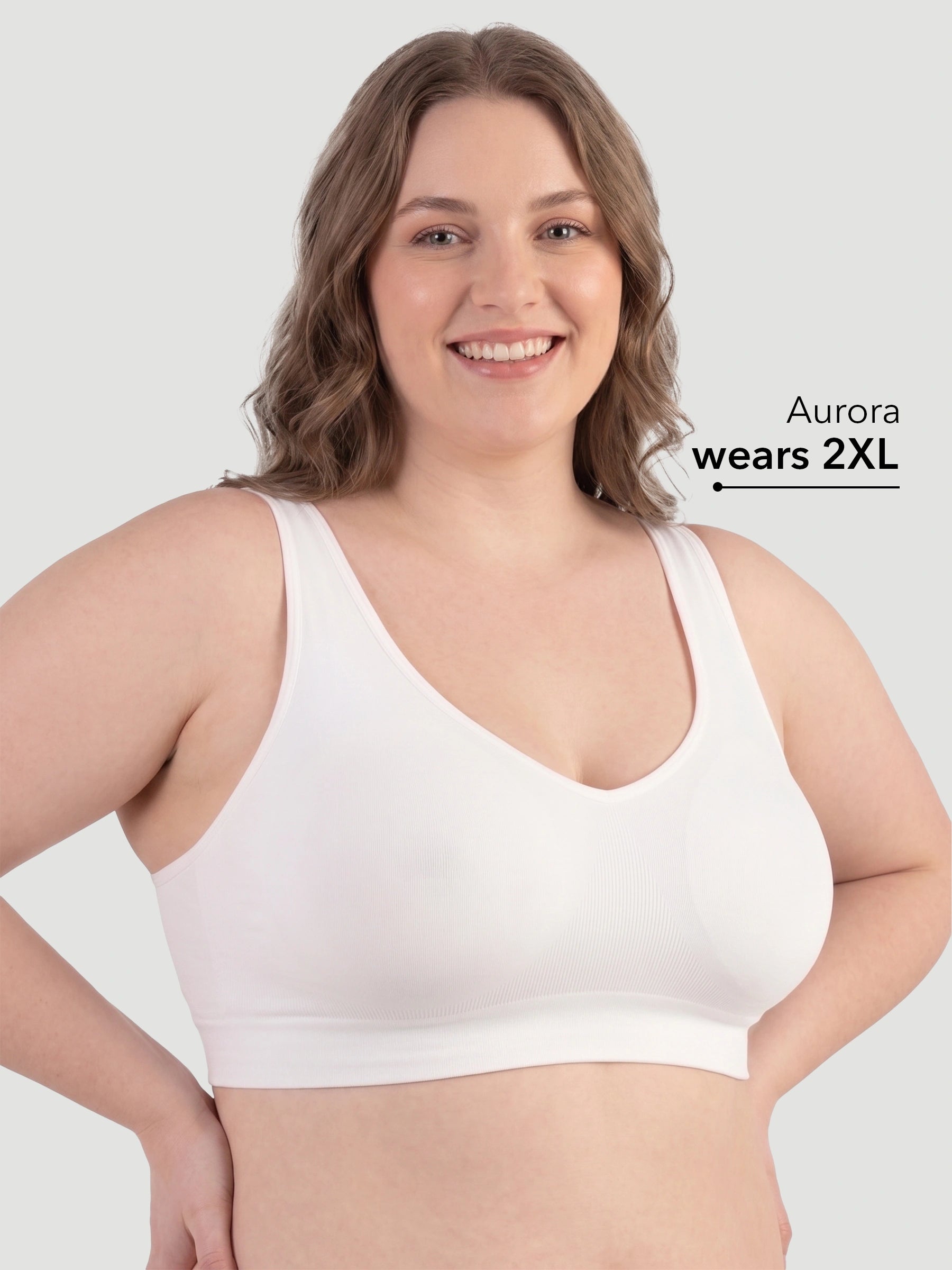 Daily Comfort Throw-on Wirefree Bra (A-FF Cup)