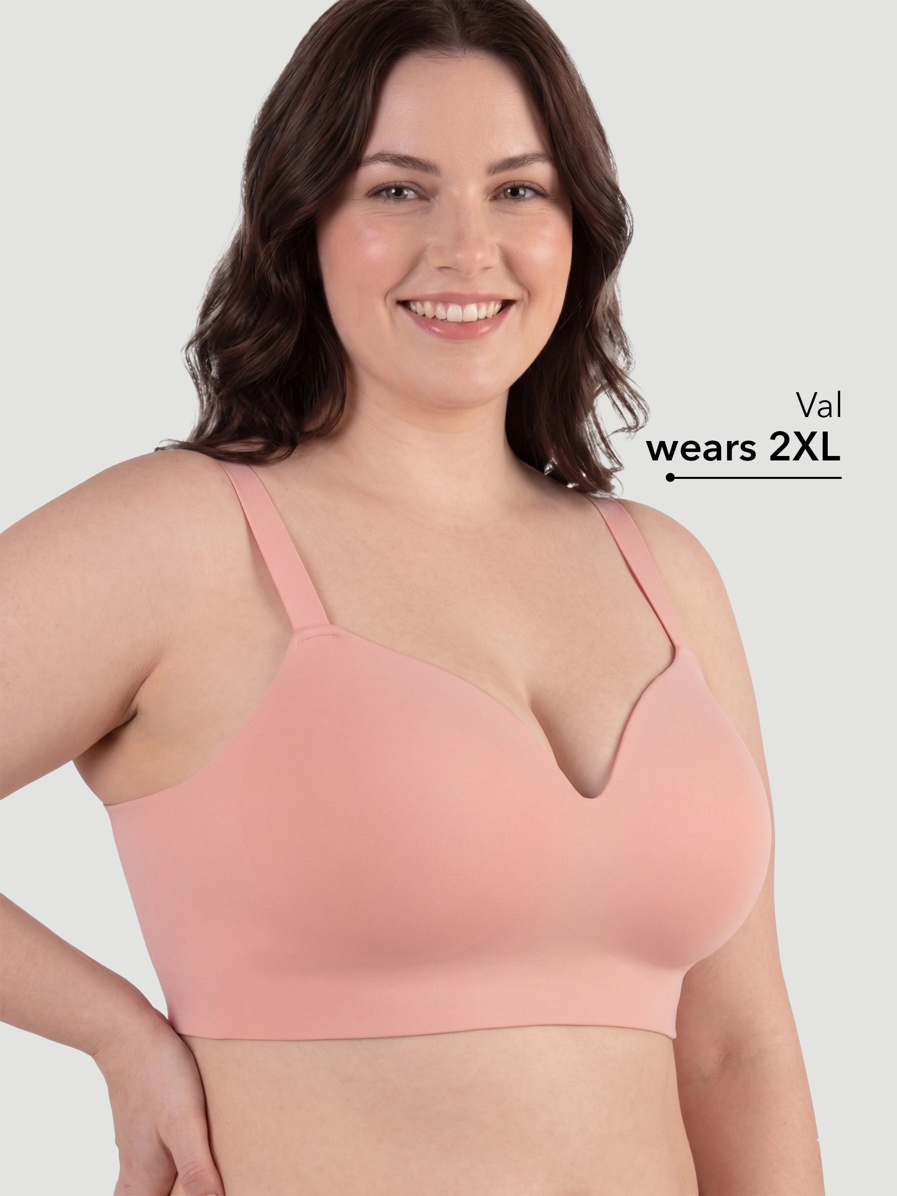 2-Pack Ultimate Comfort Wireless Support Bra