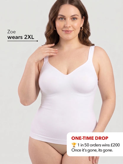 NEW DROP - LIMITED STOCK - Ultimate Comfort Built-In Bra Shaper Cami