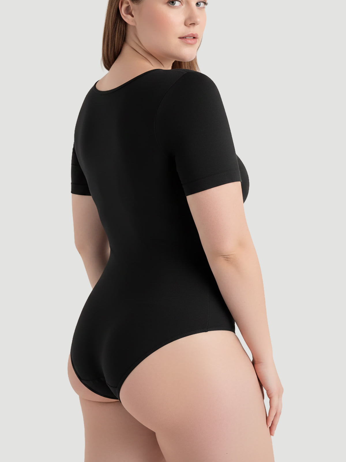 Short-Sleeve Seamless Sculpt Shapewear Bodysuit