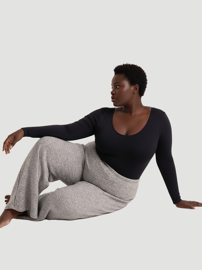 Long-Sleeve Seamless Sculpt Shapewear Bodysuit