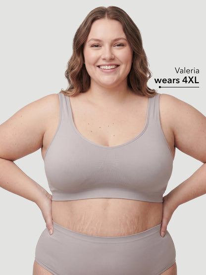 Daily Comfort Throw-on Wirefree Bra (A-FF Cup)