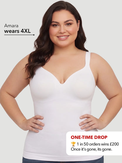 NEW DROP - LIMITED STOCK - Ultimate Comfort Built-In Bra Shaper Cami