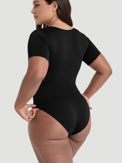 Short-Sleeve Seamless Sculpt Shapewear Bodysuit