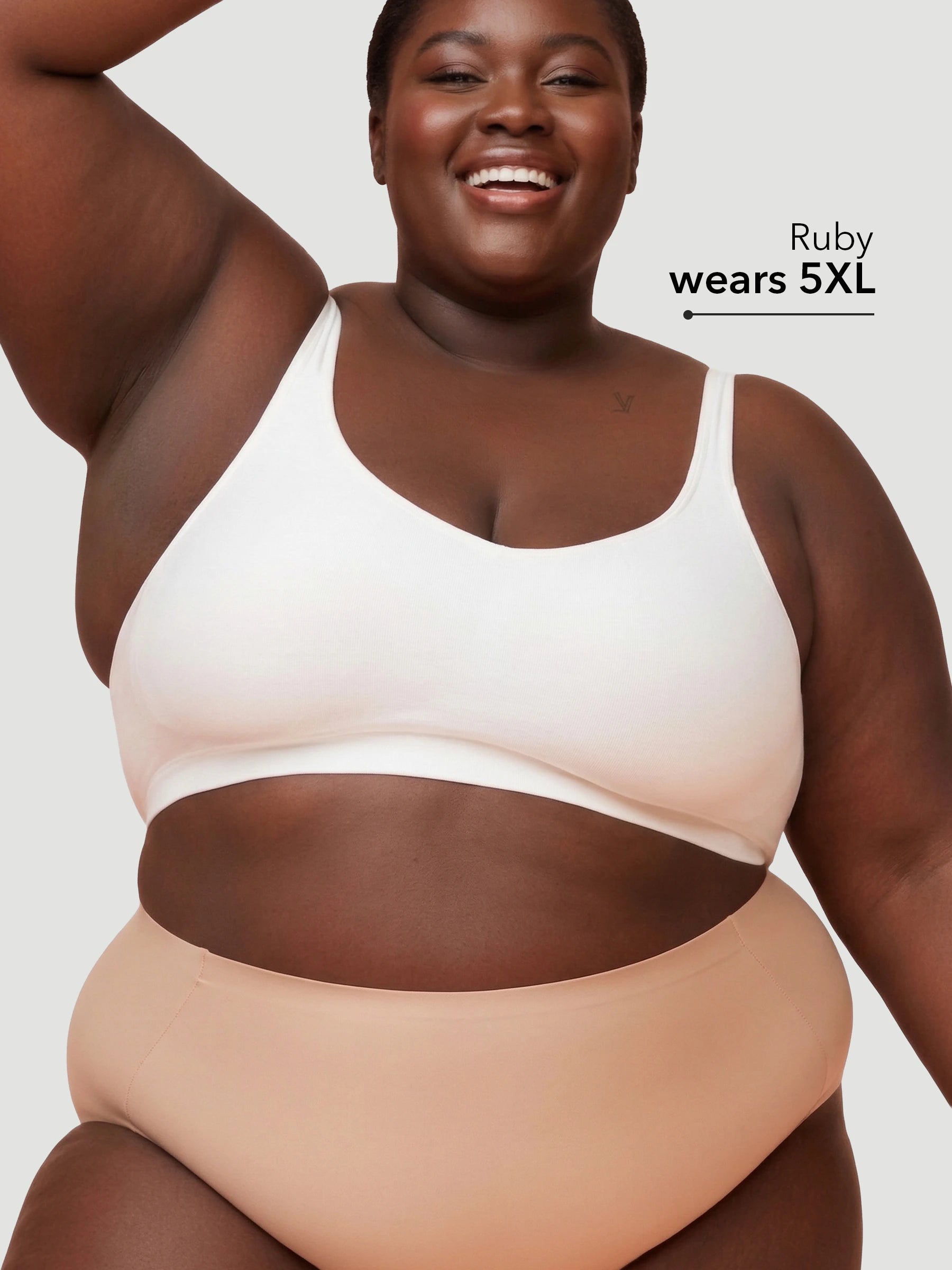 Adjustable Wire Free Shaper Bra (Cups A-FF) + FREE Bra Extender