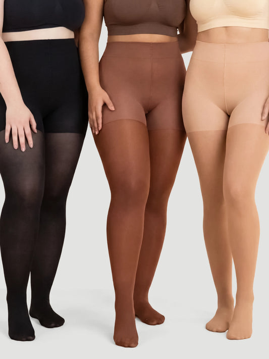 2-Pack 70 Denier Tear-proof Shaping Tights