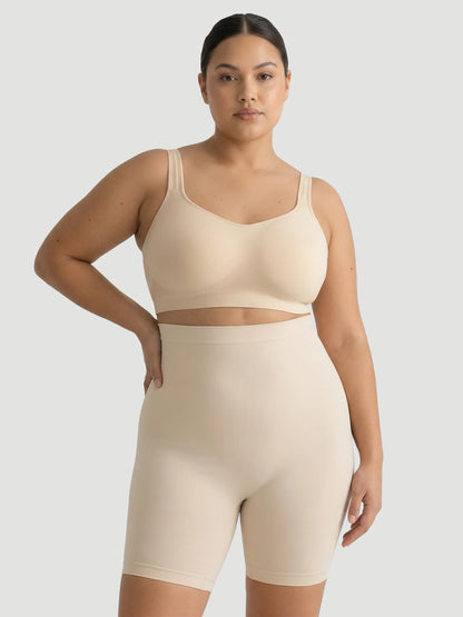 Adjustable Wire Free Shaper Bra (Cups A-FF) + FREE Bra Extender