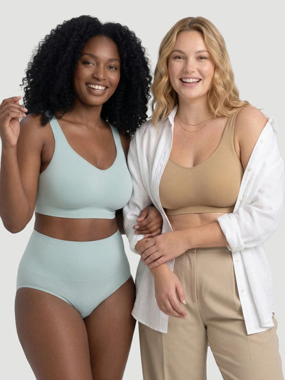 Adjustable Wire Free Shaper Bra (Cups A-FF) + FREE Bra Extender