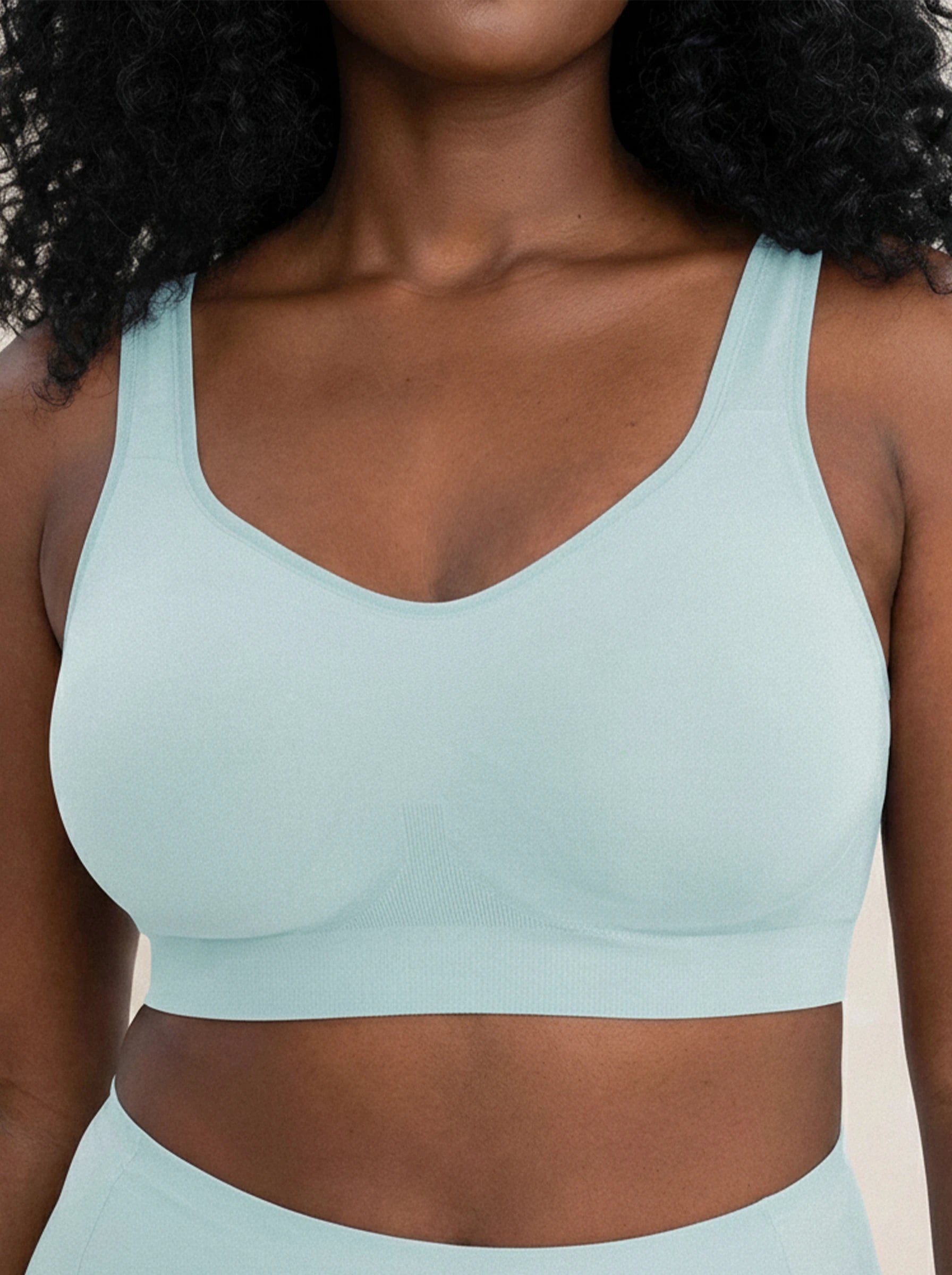 Adjustable Wire Free Shaper Bra (Cups A-FF) + FREE Bra Extender