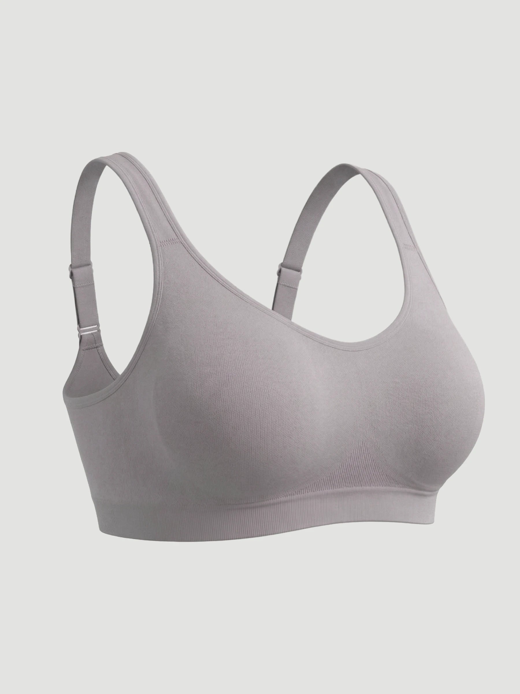 2-Pack Adjustable Wire Free Shaper Bra (Cups A-FF) + FREE Bra Extender