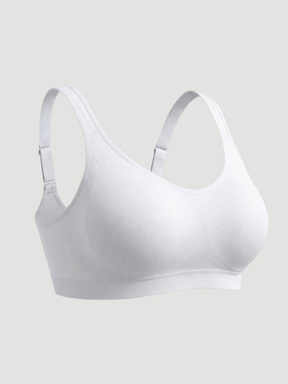 2-Pack Adjustable Wire Free Shaper Bra (Cups A-FF) + FREE Bra Extender