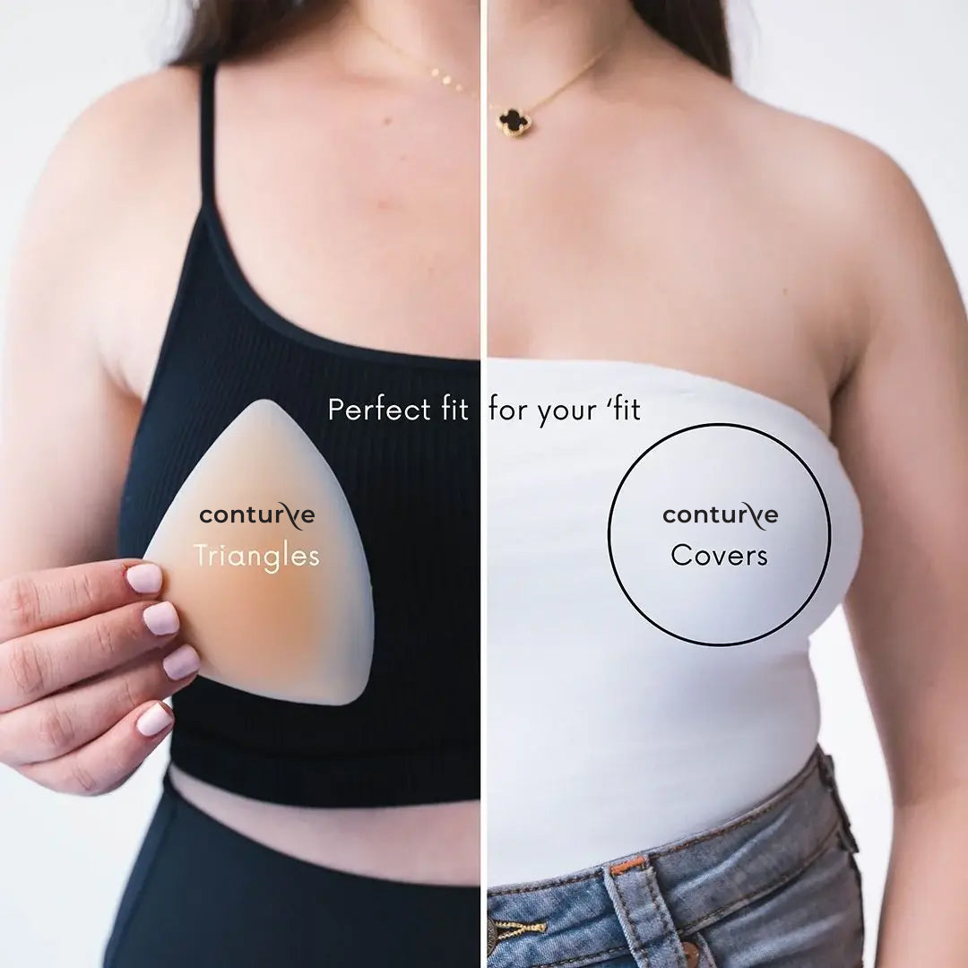 Grippy Circle & Triangle Nipple Covers