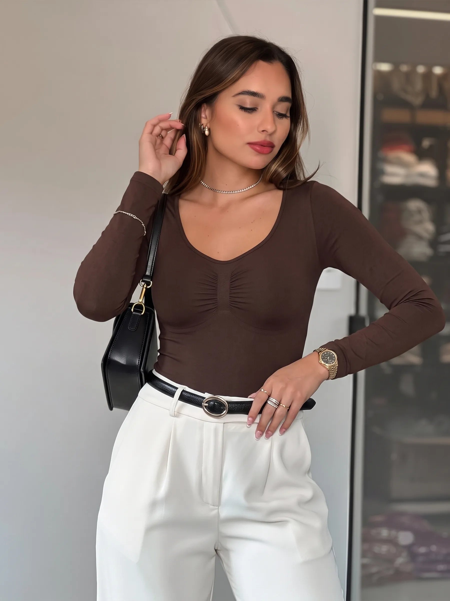 Brown