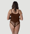 Buy 1, Get 1 FREE Plunging Lace Bodysuit Shaping Thong