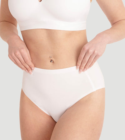 High Waist Seamless Bonded Brief Underwear