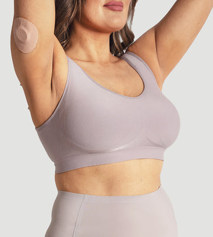 2-Pack Adjustable Wire Free Shaper Bra (Cups A-FF) + FREE Bra Extender
