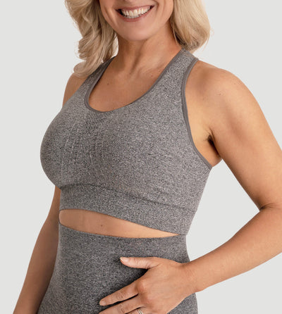 Seamless Racerback Sports Bra