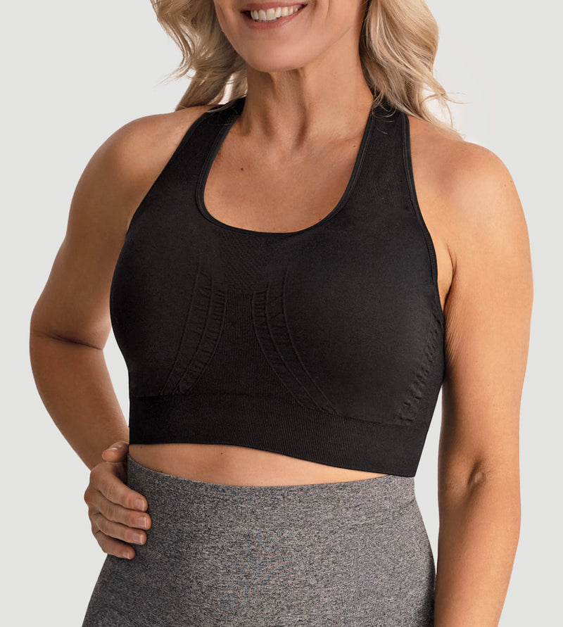 Seamless Racerback Sports Bra