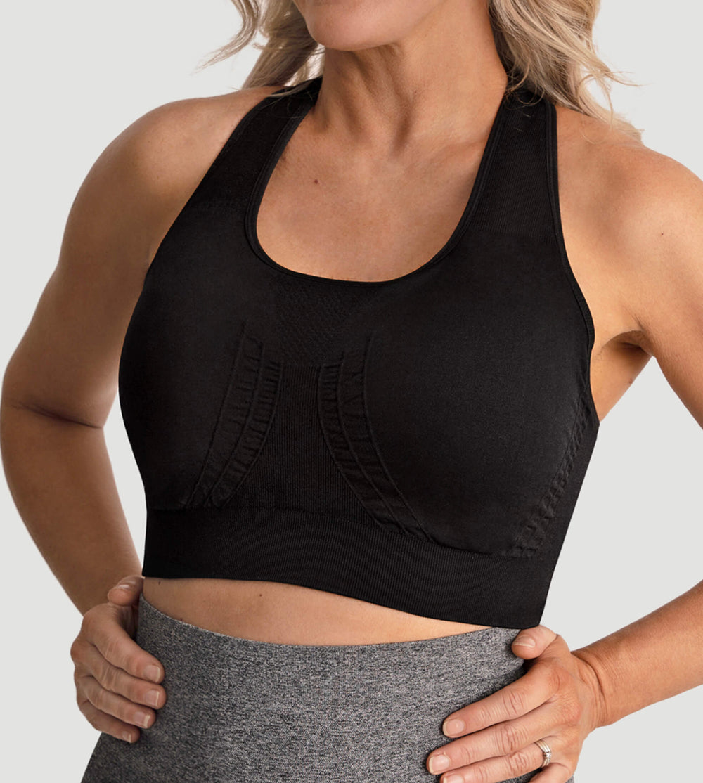 Seamless Racerback Sports Bra