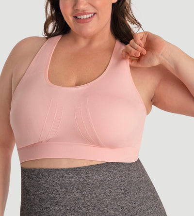 Seamless Racerback Sports Bra