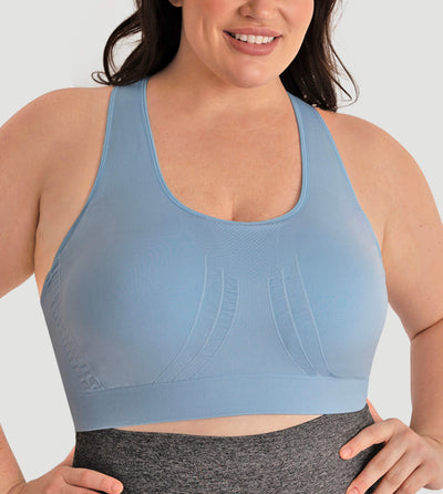 Seamless Racerback Sports Bra