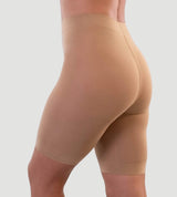 High-Waisted-Anti-Chafe-Shaping-Shorts-Beige-From-Side-View-2