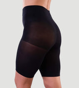 High-Waisted-Anti-Chafe-Shaping-Shorts-Black-From-Side-View-1