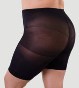 High-Waisted-Anti-Chafe-Shaping-Shorts-Black-From-Side-View-4