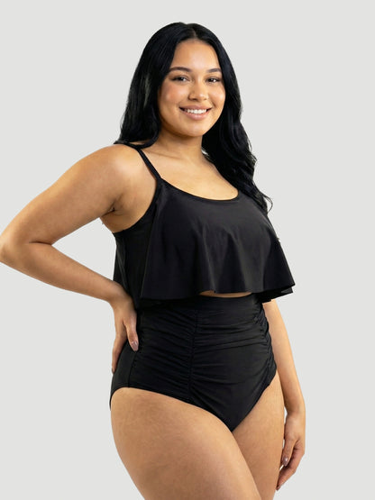 High Waisted Shaping Bikini Bottom