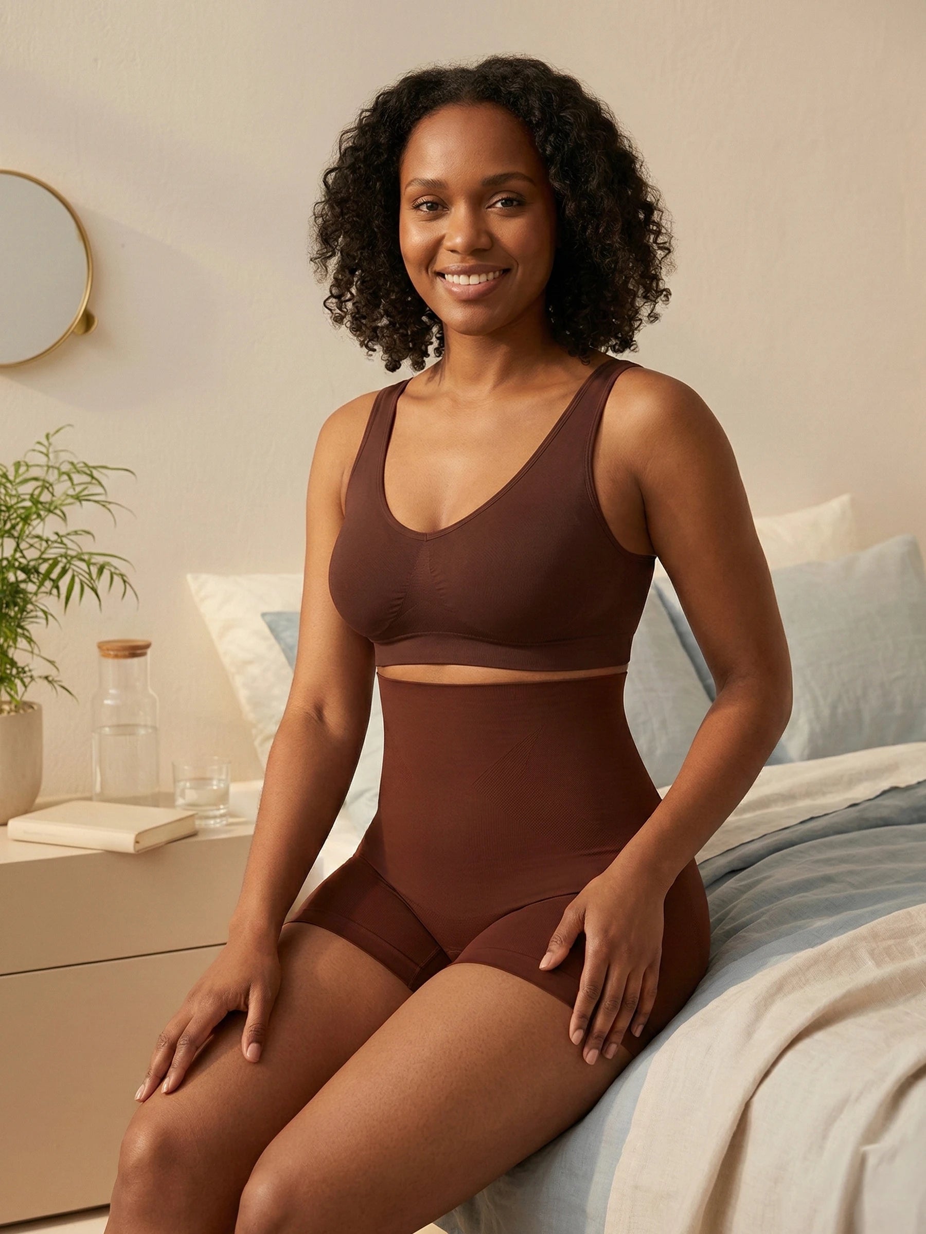 High Waisted Shaping BoyShort