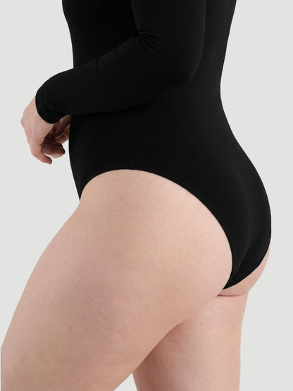 Long-Sleeve Seamless Sculpt Shapewear Bodysuit