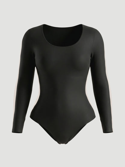 Long-Sleeve Seamless Sculpt Shapewear Bodysuit