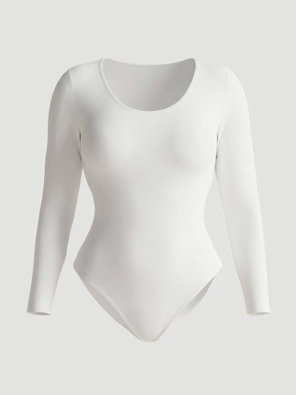 Long-Sleeve Seamless Sculpt Shapewear Bodysuit