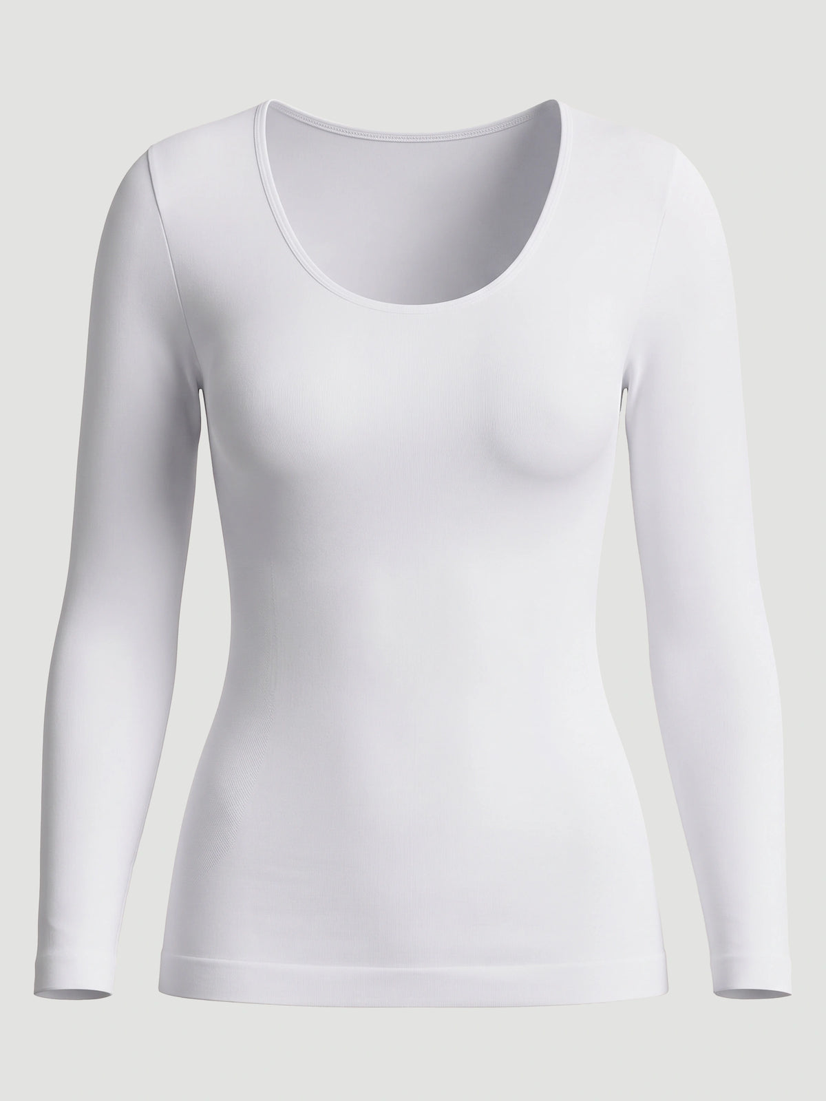 Long-Sleeve Shaping Smoothing Top