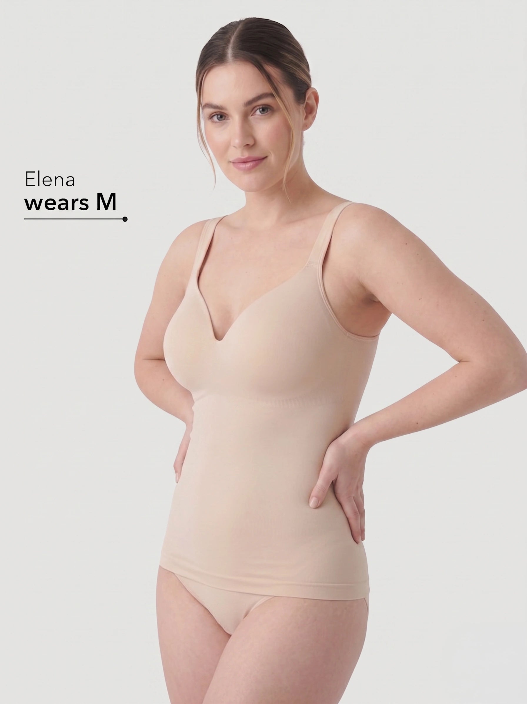 2-Pack Ultimate Comfort Built-In Bra Shaper Cami