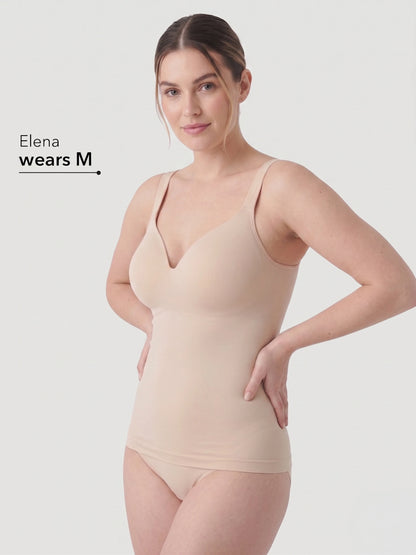 2-Pack Ultimate Comfort Built-In Bra Shaper Cami