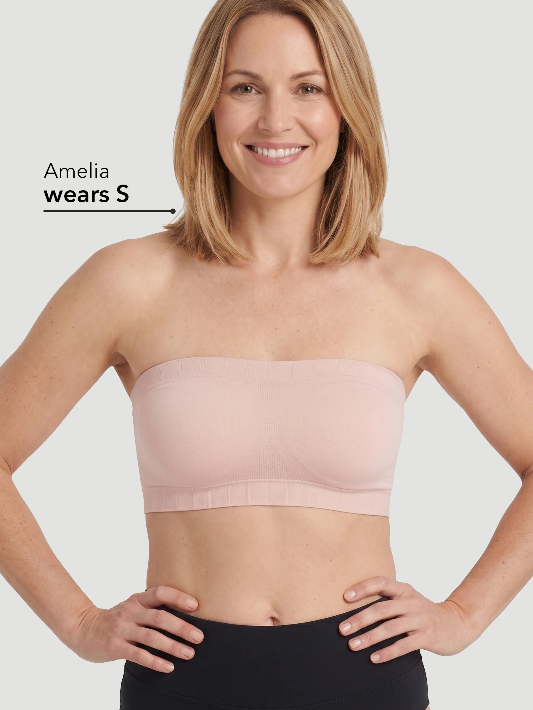 Convertible Strapless Bandeau Bra