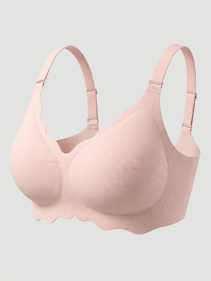NEW DROP - LIMITED STOCK - Scalloped Push-Up Wireless Jelly Bra