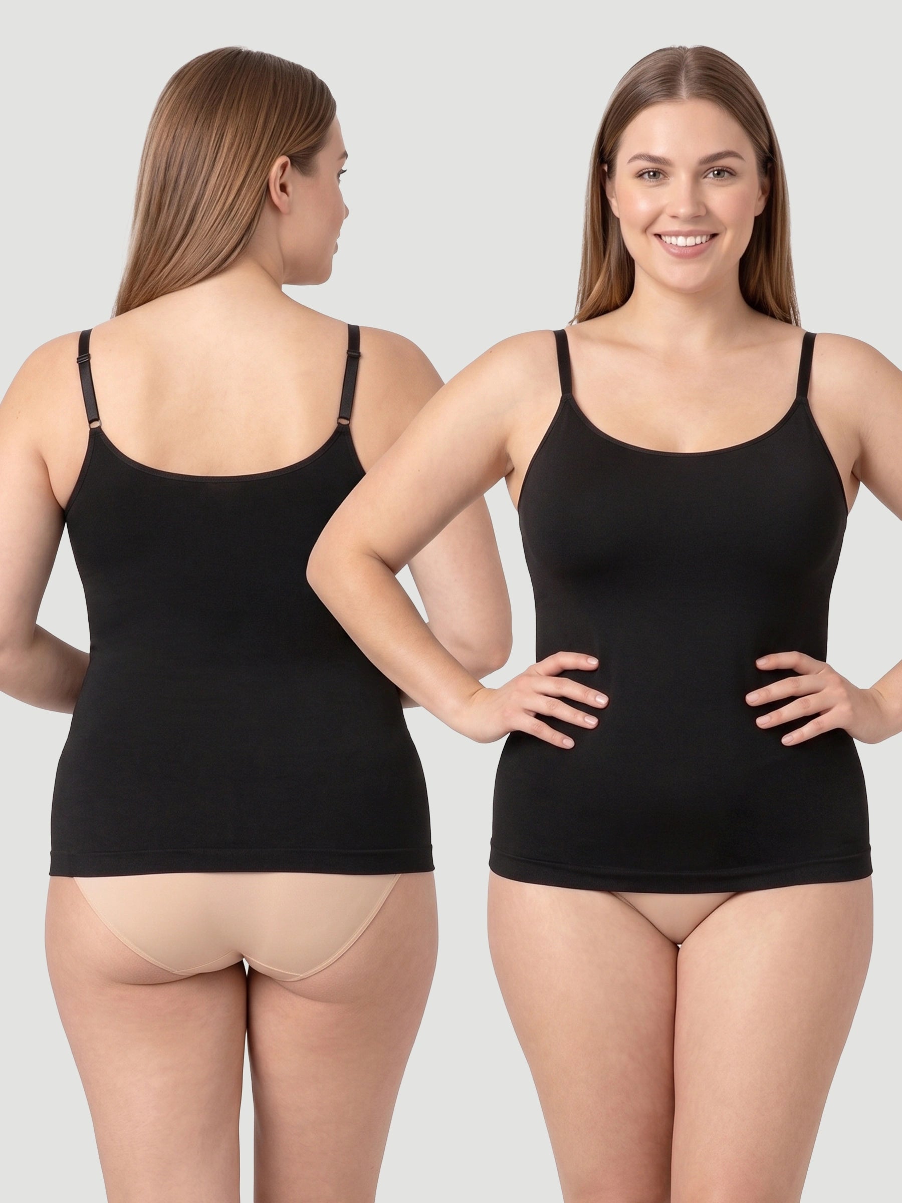 2-Pack Every Day Shaping Scoop Neck Cami