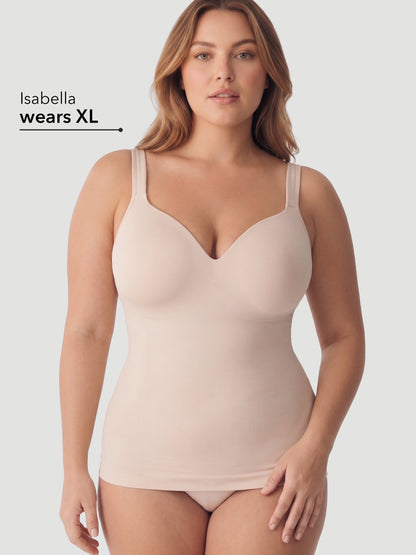 2-Pack Ultimate Comfort Built-In Bra Shaper Cami