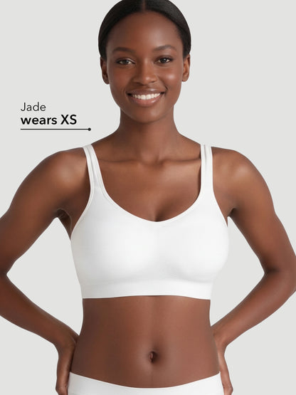 Adjustable Wire Free Shaper Bra (Cups A-FF) + FREE Bra Extender