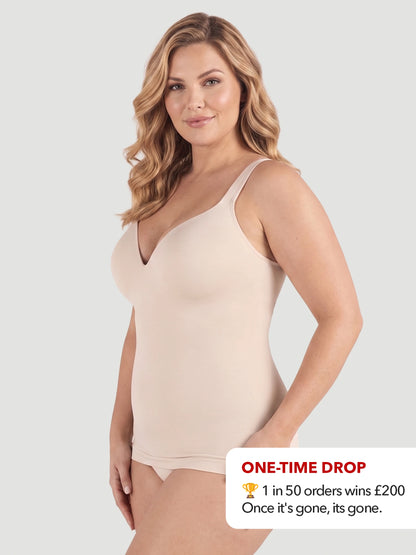 NEW DROP - LIMITED STOCK - Ultimate Comfort Built-In Bra Shaper Cami