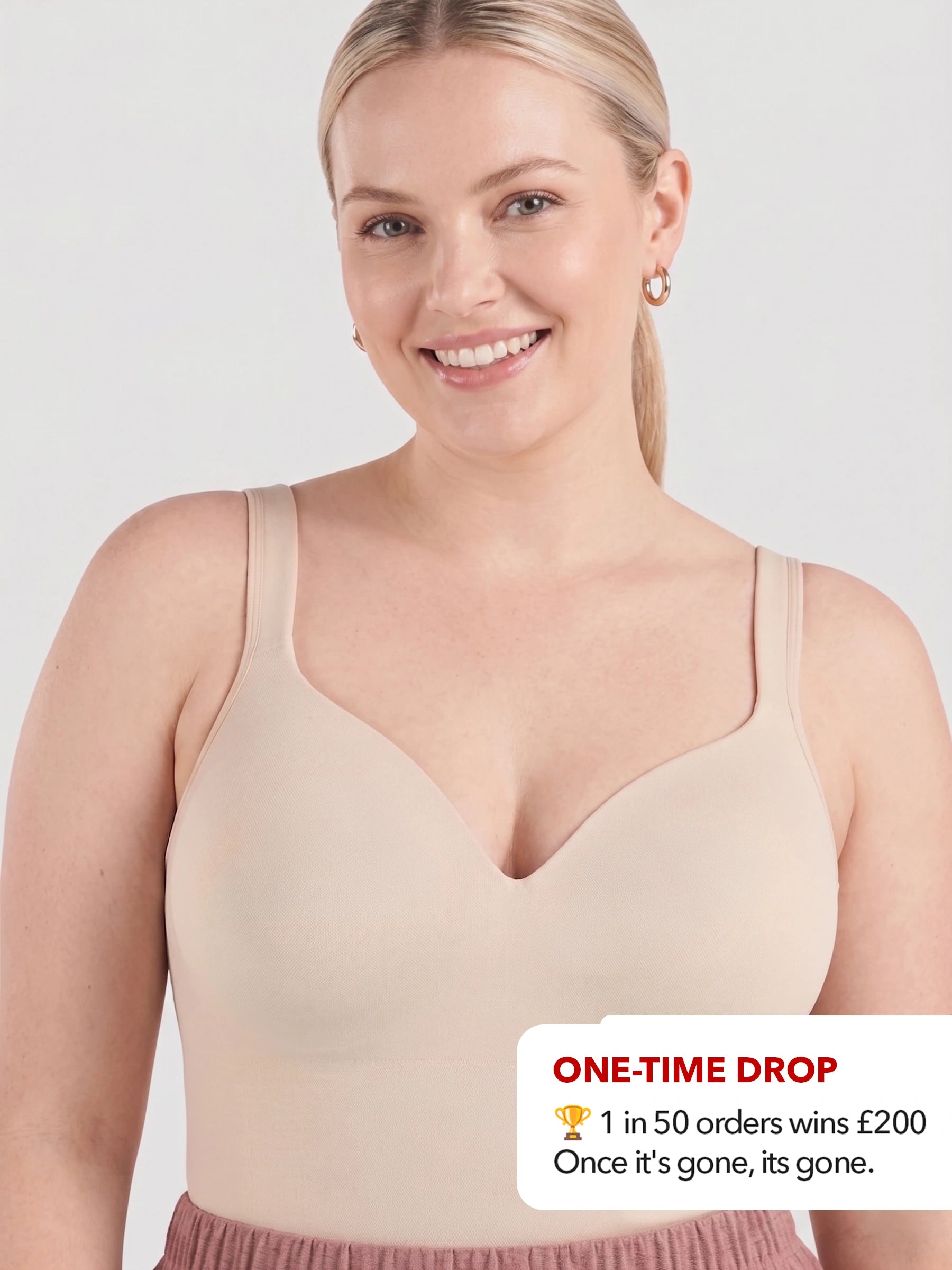 NEW DROP - LIMITED STOCK - Ultimate Comfort Built-In Bra Shaper Cami