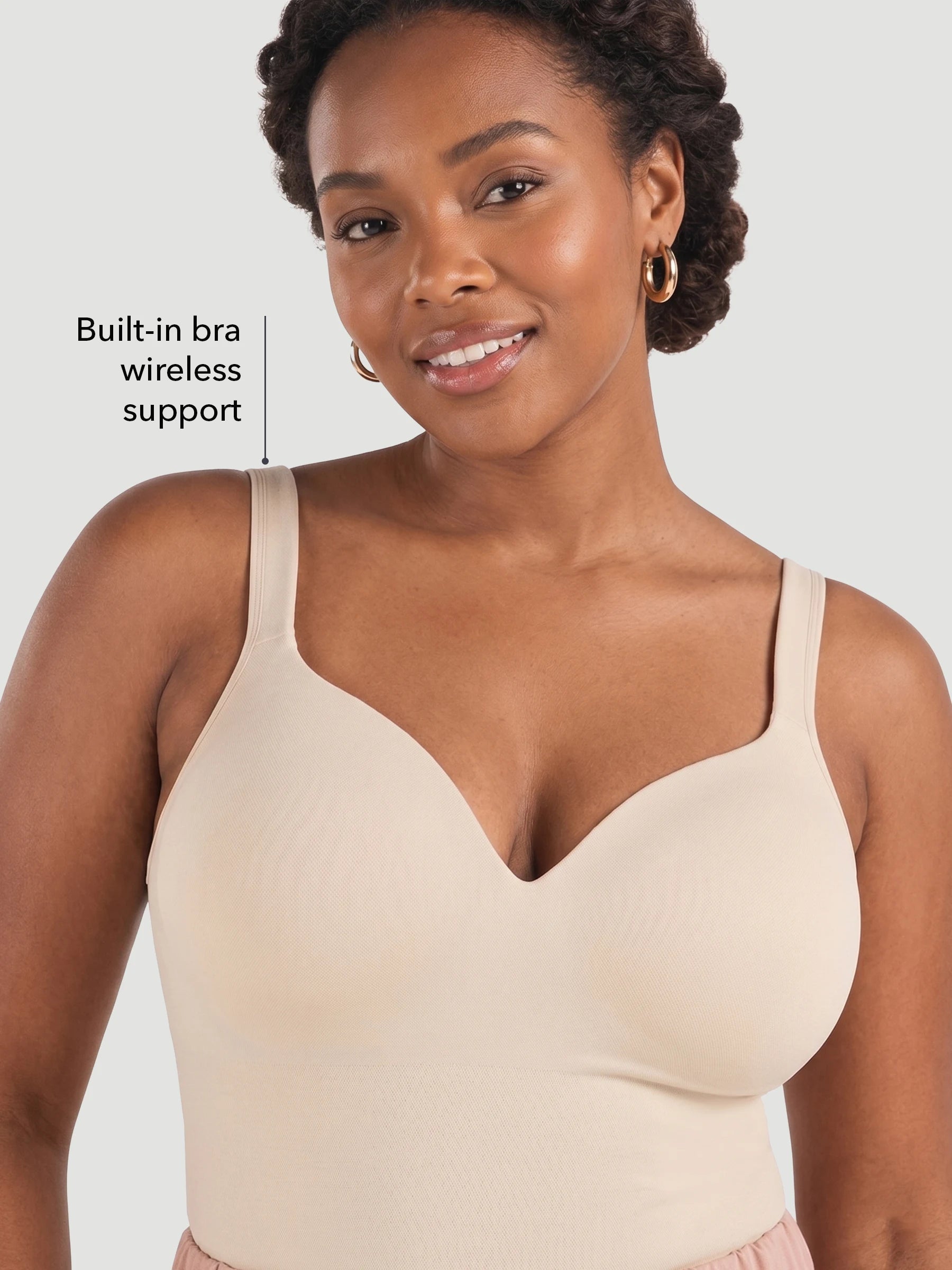 Ultimate Comfort Built-In Bra Shaper Cami