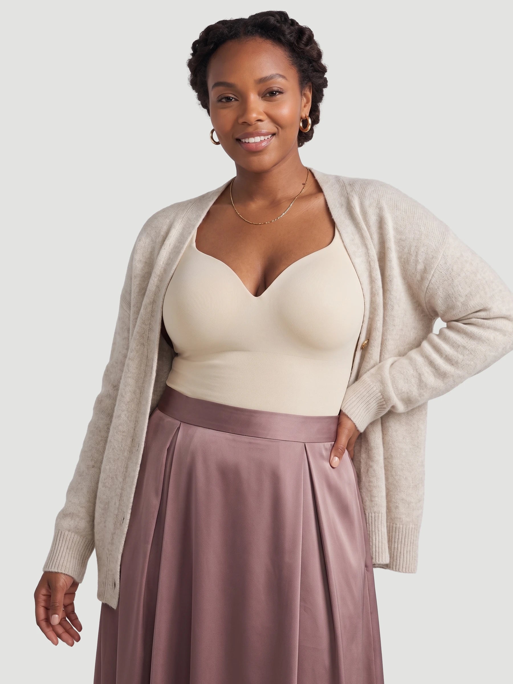 Ultimate Comfort Built-In Bra Shaper Cami