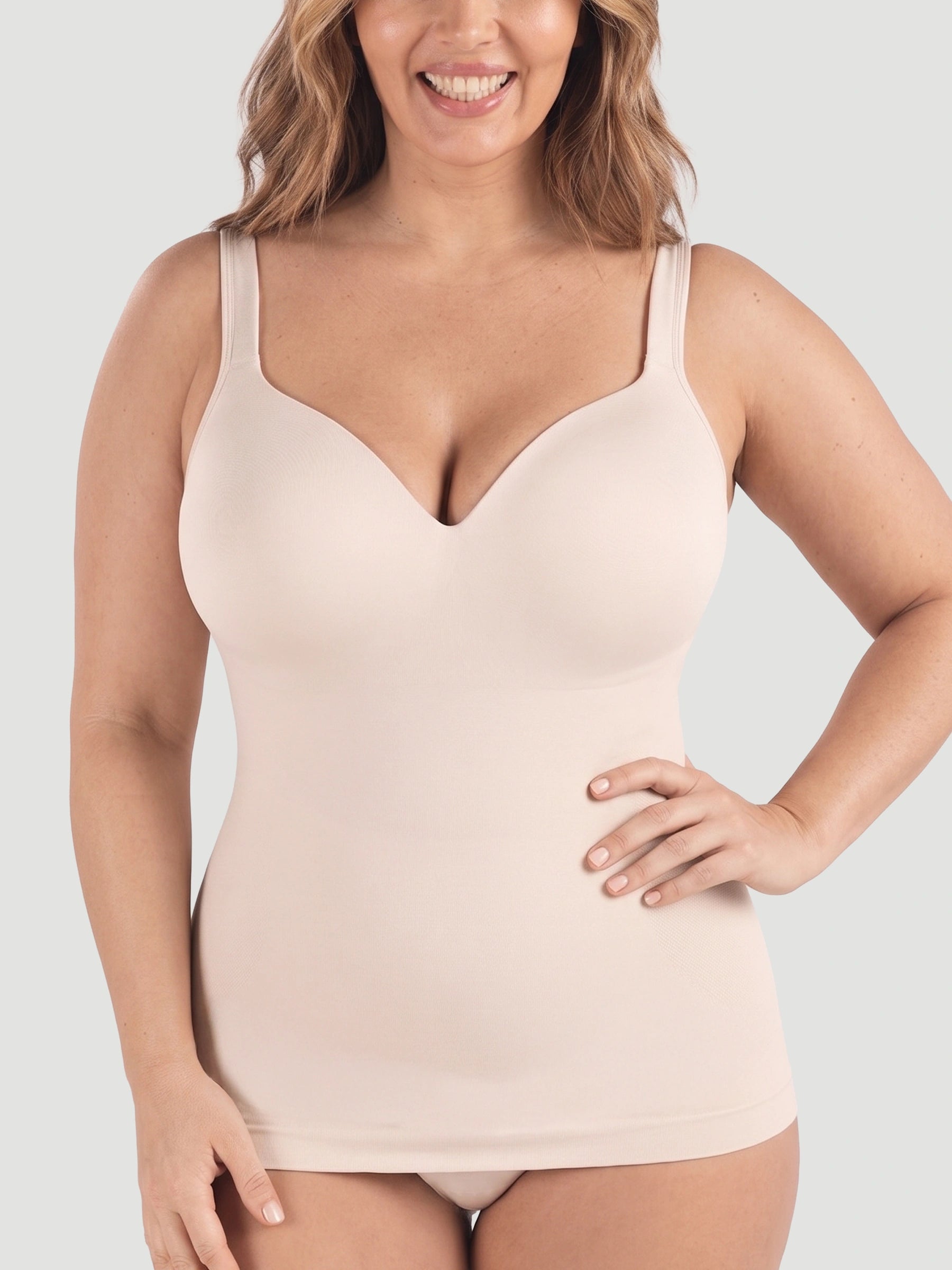 Ultimate Comfort Built-In Bra Shaper Cami