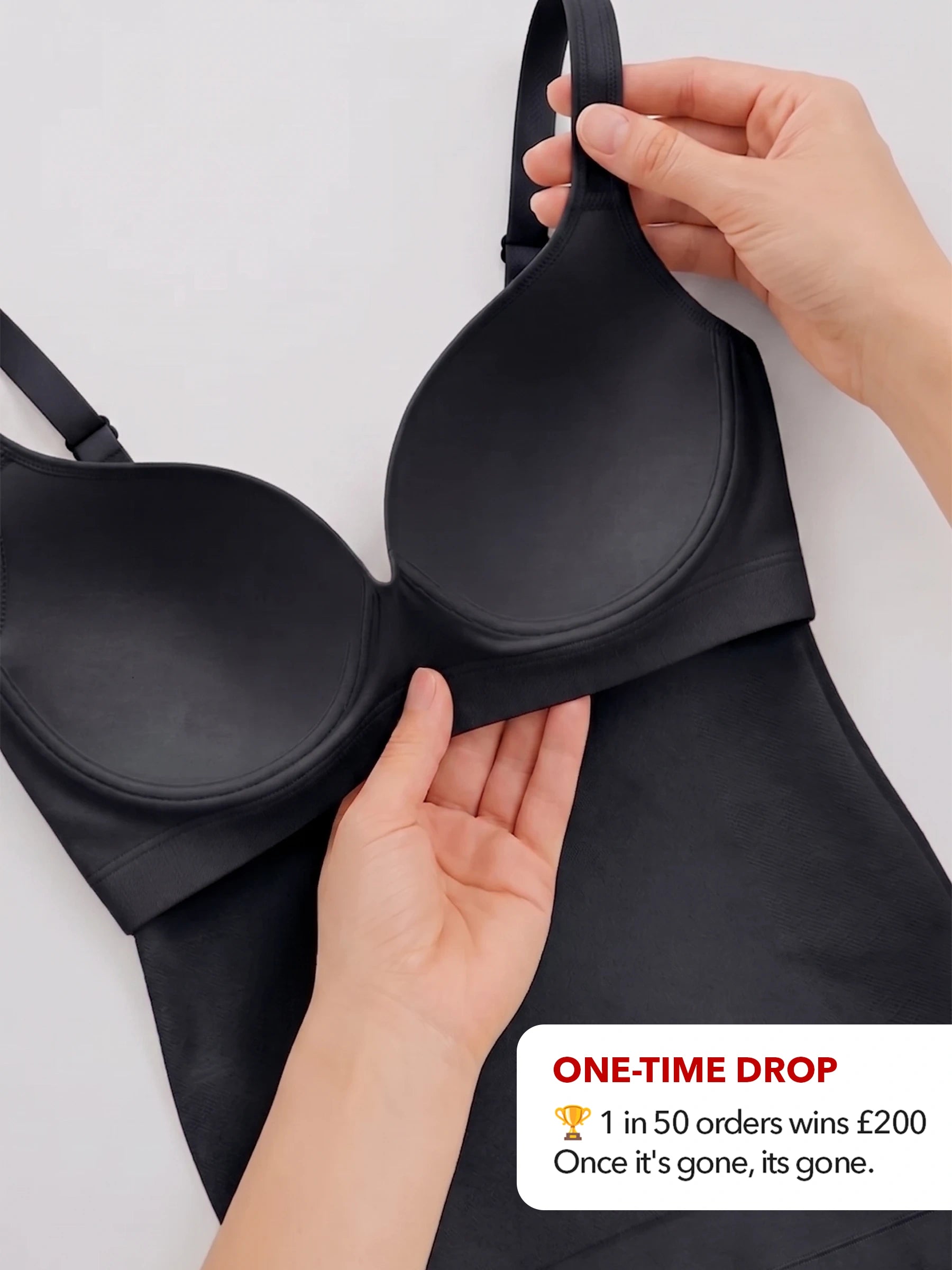 NEW DROP - LIMITED STOCK - Ultimate Comfort Built-In Bra Shaper Cami